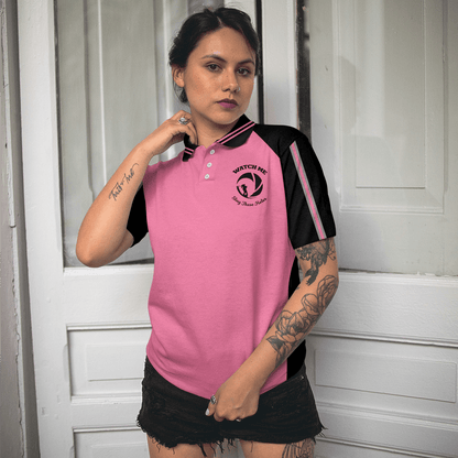 Golf Women Polo Shirt, Watch Me Slay These Holes Women Polo Shirts, Pink And Black Polo Shirt - Perfect Gift For Ladies, Golfers - Amzanimalsgift