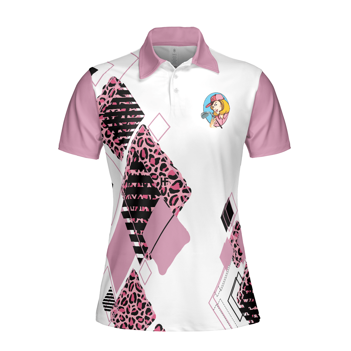Golf Women Polo Shirt - You're Staring At My Putt Again Argyle Pattern Golf Women Polo Shirts, Best Golf Shirt For Ladies - Perfect Gift For Golfers - Amzanimalsgift