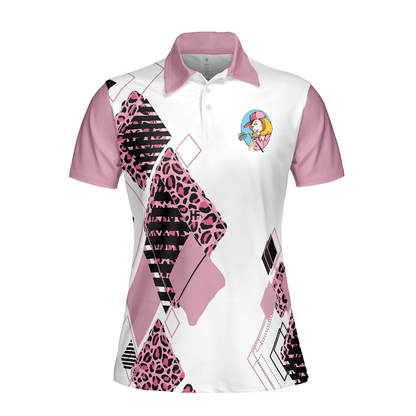 Golf Women Polo Shirt - You're Staring At My Putt Again Argyle Pattern Golf Women Polo Shirts, Best Golf Shirt For Ladies - Perfect Gift For Golfers - Amzanimalsgift