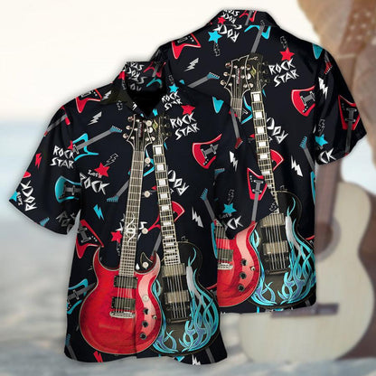 Guitar Aloha Hawaiian Shirt For Summer, Guitar All I Need Is Playing Music Hawaiian Shirts Outfit For Men Women, Music Guitar Lovers - Amzanimalsgift