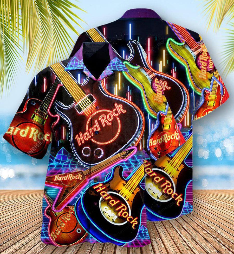 Guitar Aloha Hawaiian Shirt For Summer, Our Hearts Have Beats Guitar Hawaiian Shirts Outfit For Men Women, Music Guitar Lovers - Amzanimalsgift