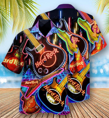 Guitar Aloha Hawaiian Shirt For Summer, Our Hearts Have Beats Guitar Hawaiian Shirts Outfit For Men Women, Music Guitar Lovers - Amzanimalsgift