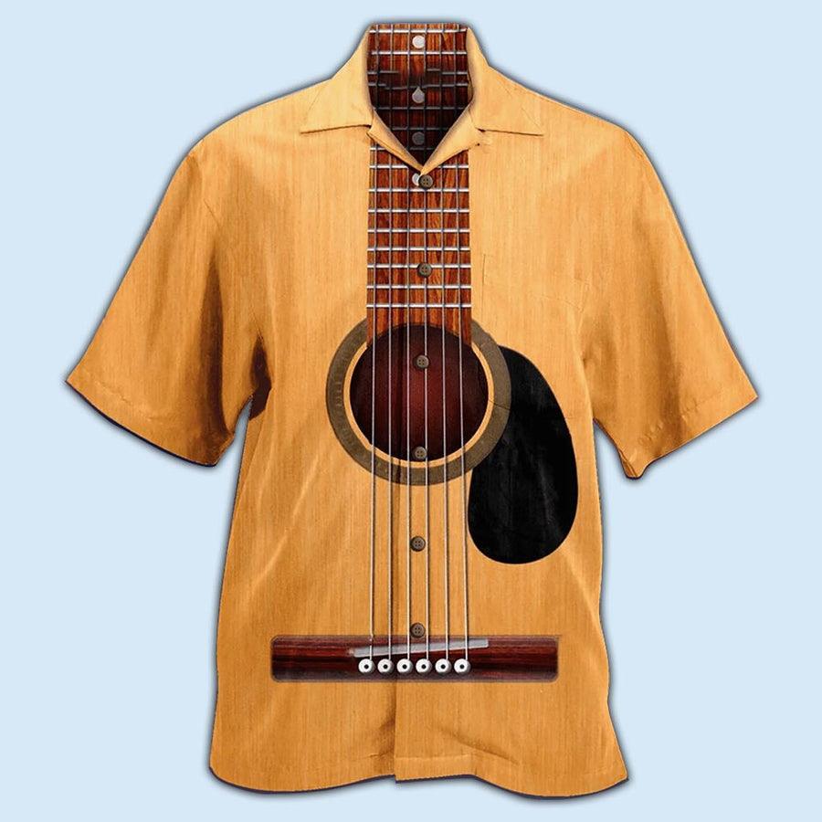 Guitar Amazing Music Basic Aloha Hawaiian Shirt For Summer, Guitar Hawaiian Shirts Matching Outfit For Men Women, Music Guitar Lovers - Amzanimalsgift