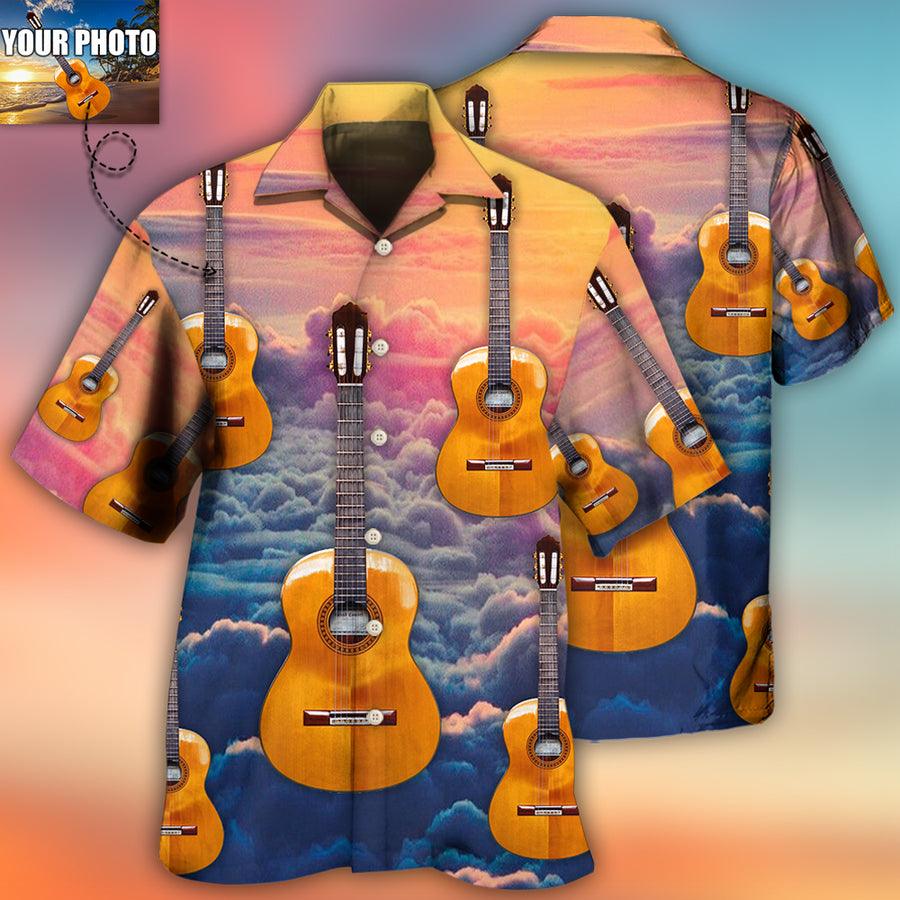 Guitar Various Style Custom Photo Aloha Hawaiian Shirt For Summer, Personalized Guitar Hawaiian Shirts Outfit For Men Women, Music Guitar Lovers - Amzanimalsgift
