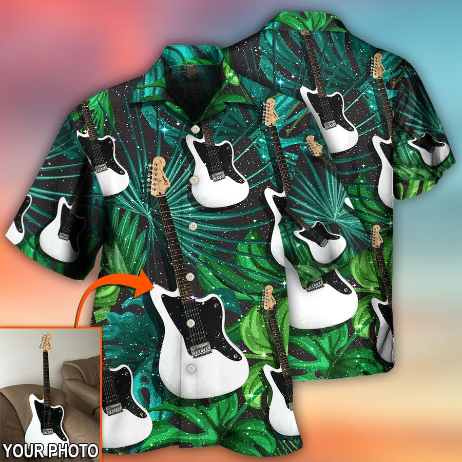 Guitar Various Style Tropical Custom Aloha Hawaiian Shirt For Summer, Personalized Guitar Hawaiian Shirts Outfit For Men Women, Music Guitar Lovers - Amzanimalsgift