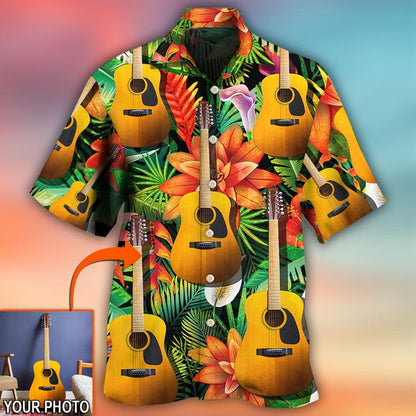 Guitar Various Style Tropical Custom Aloha Hawaiian Shirt For Summer, Personalized Guitar Hawaiian Shirts Outfit For Men Women, Music Guitar Lovers - Amzanimalsgift