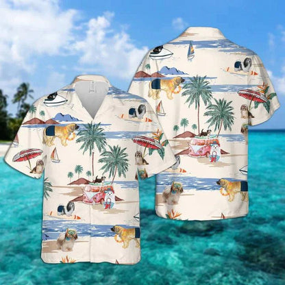 Havanese Summer Beach Hawaiian Shirt - Dog Hawaiian Shirt - Perfect Gift For Friend, Family - Amzanimalsgift