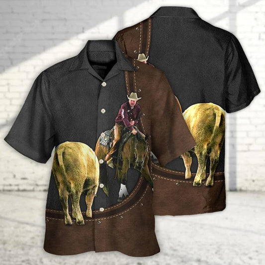 Horse Hawaiian Shirt For Summer - Horse Riding Horse Leather Style For Ken Hawaiian Shirt - Perfect Gift For Men, Horse Racing Lovers - Amzanimalsgift
