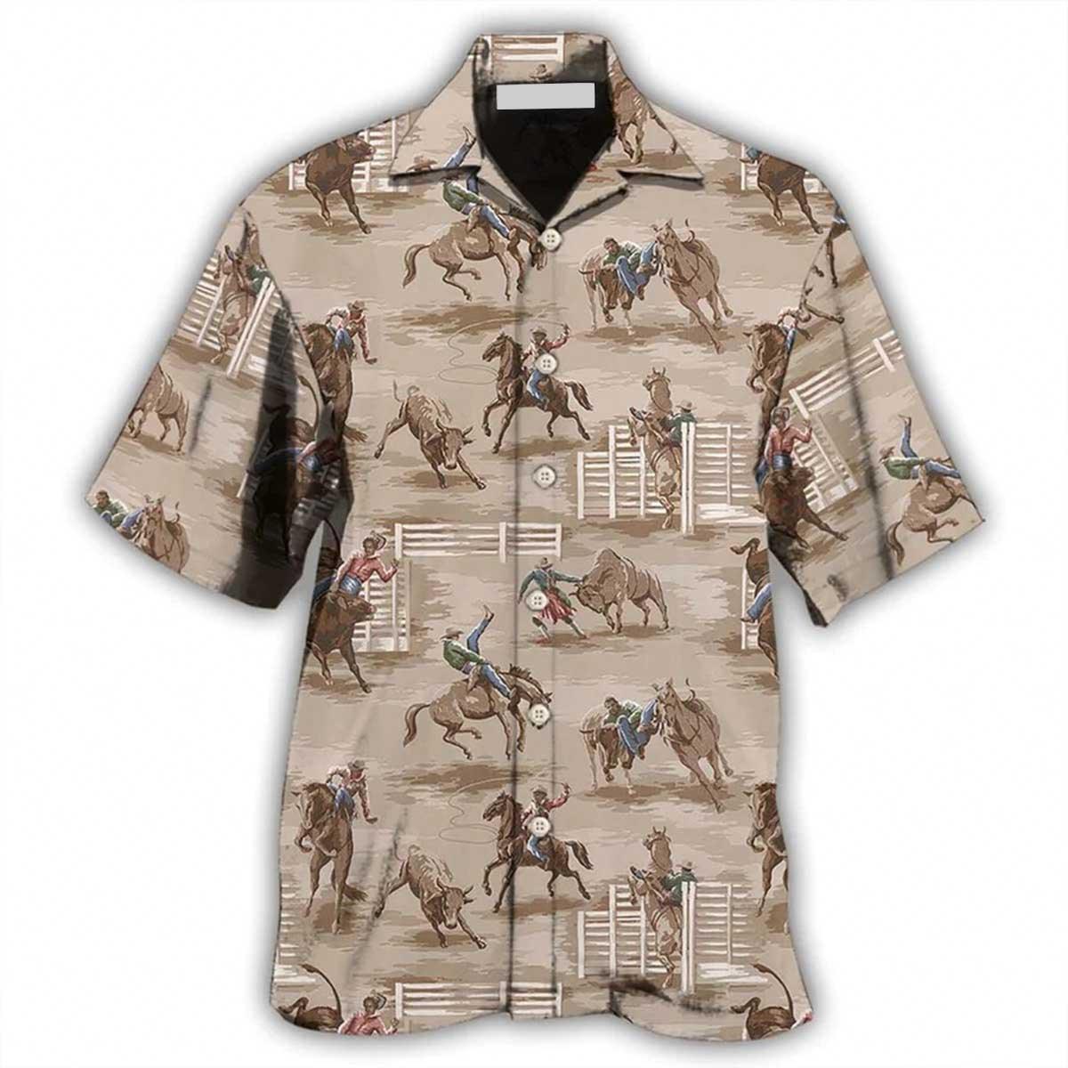 Horse Hawaiian Shirt For Summer - Horse Style Lover Play Hawaiian Shirt - Horse Riding Hawaiian Shirt - Perfect Gift For Men, Horse Racing Lovers - Amzanimalsgift