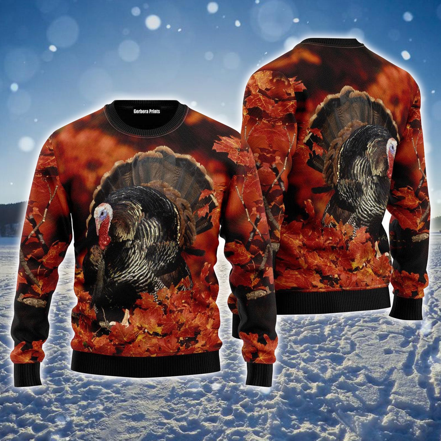 Wild Turkey Ugly Sweater For Men & Women, Perfect Outfit For Christmas New Year Autumn Winter