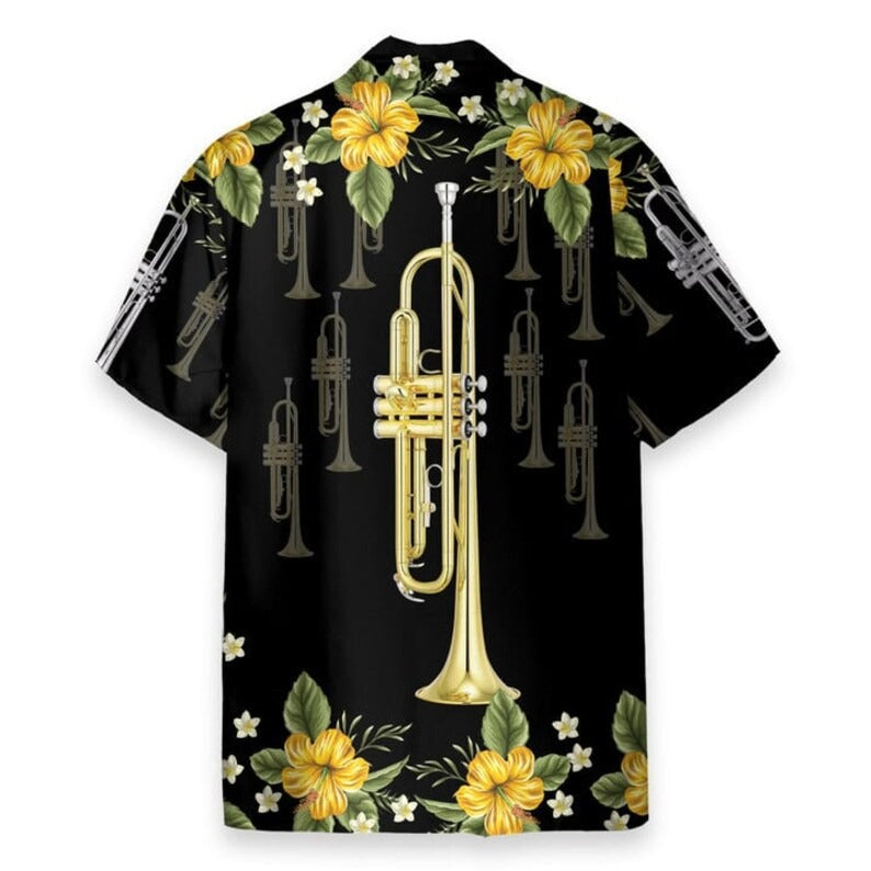 Trumpet Hawaiian Shirt - Perfect Gift For Friends, Family