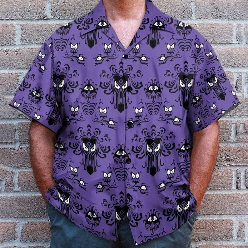 3D Haunted Mansion Hawaiian Shirt - Perfect Gift For Friends, Family