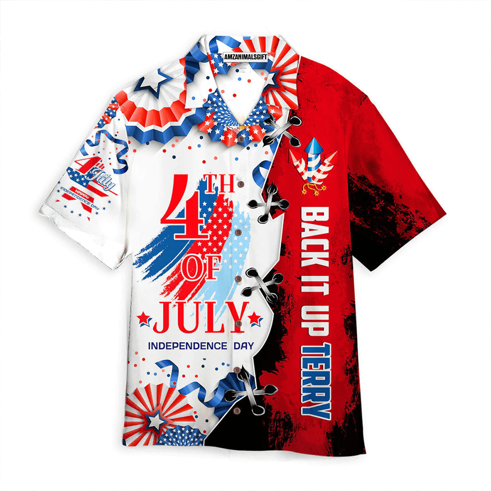 Independence Day Back It Up Terry Aloha Hawaiian Shirts For Men Women, 4th July American Flag Hawaiian Shirt, Gift For Summer, Friend, Family, Patriot - Amzanimalsgift