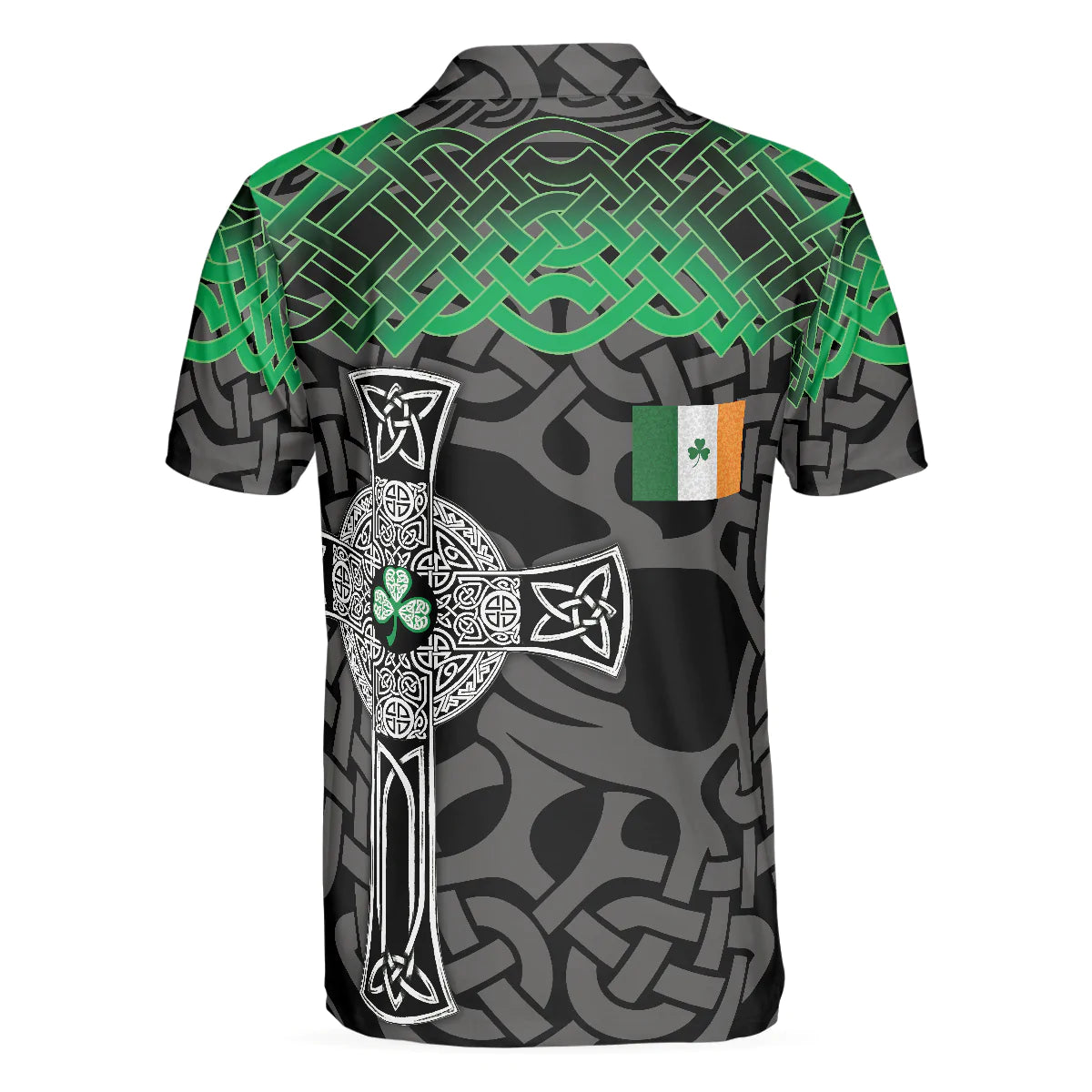 Irish St Patrick's Day Men Polo Shirt, Best Saint Patricks Themed Shirt, Cool Gift Idea For Irish Friends - Amzanimalsgift
