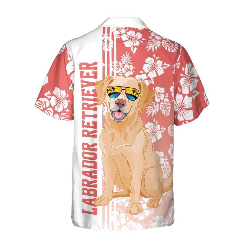Labrador Retriever Dog Aloha Hawaiian Shirts For Summer, Tropical Hawaiian Shirt For Men Women, Beachwear Gift For Dog Lovers, Dog Mom Dad, Friend - Amzanimalsgift