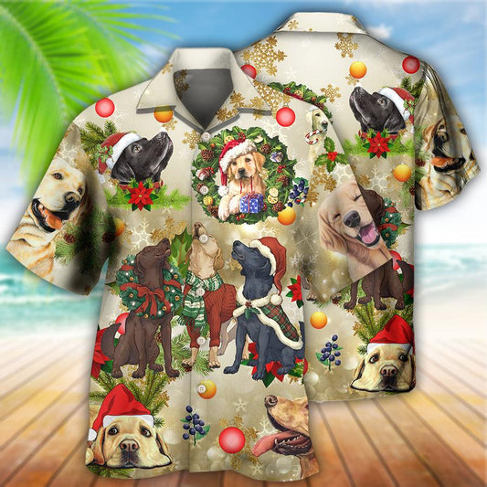 Labrador Retriever Hawaiian Shirt, Xmas Is Better With Labrador Retriever Hawaiian Shirt, Gift For Men Women, Dog Lovers, Friends, Family - Amzanimalsgift