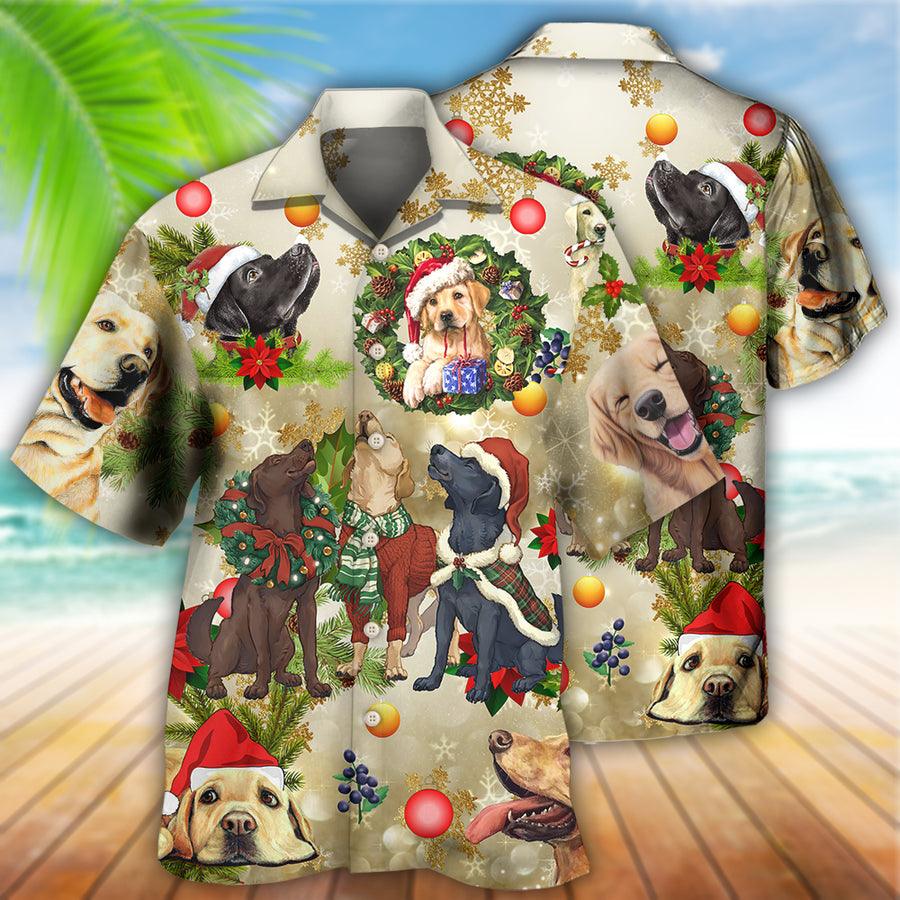 Labrador Retriever Hawaiian Shirt, Xmas Is Better With Labrador Retriever Hawaiian Shirt, Gift For Men Women, Dog Lovers, Friends, Family - Amzanimalsgift