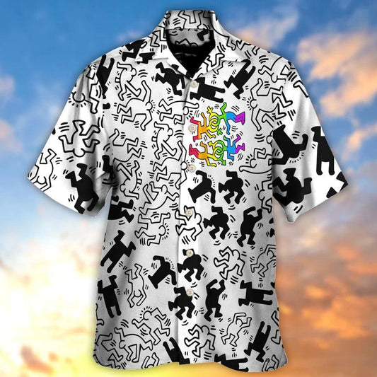 LGBT Aloha Hawaiian Shirt For Summer - LGBT Be Proud Of Who You Are Hawaiian Shirt - Perfect Gift For LGBT - Amzanimalsgift