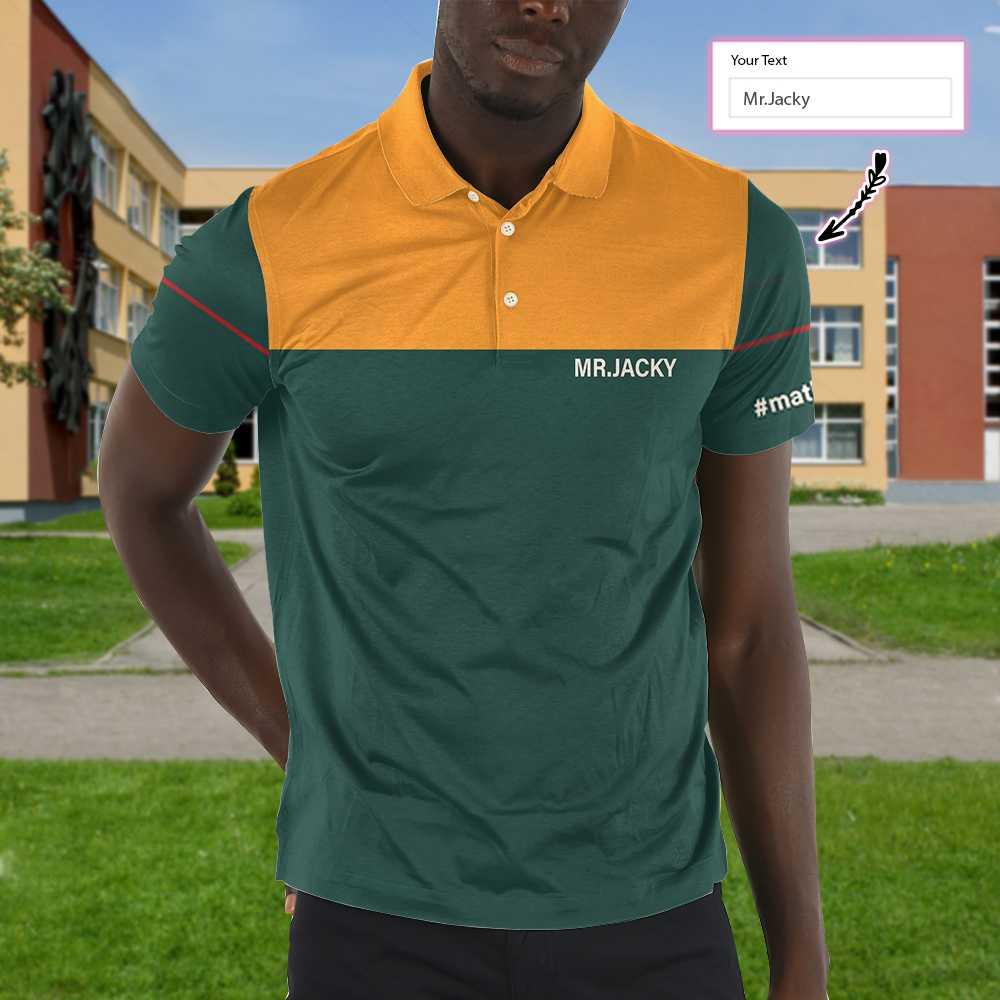 Math Teacher Custom Men Polo Shirt, I Am A Math Teacher What's Your Superpower Custom Polo Shirt, Personalized Gift For Teachers - Amzanimalsgift