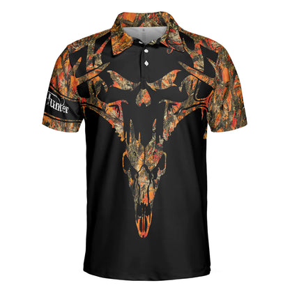 Men Billiard Polo Shirt - Personalized Black And White Billiards Design, Just The Tip I Promise Billiards Custom Shirt, Gift For Billiards Lovers - Amzanimalsgift