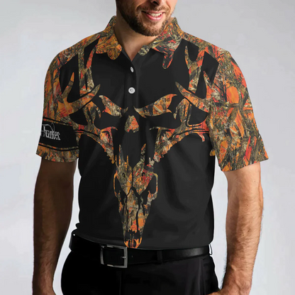 Men Billiard Polo Shirt - Personalized Black And White Billiards Design, Just The Tip I Promise Billiards Custom Shirt, Gift For Billiards Lovers - Amzanimalsgift