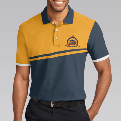 Men Bowling Polo Shirt - I Got These Muscles From Bowling Strikes Polo Shirt, Bowling Polo Shirt, Bowling Shirt For Men - Amzanimalsgift
