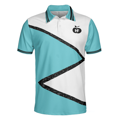 Men Cat Polo Shirt - Cats And Math Men Polo Shirt, I Like Cats And Math And Maybe 3 People Polo Shirt - Best Gift For Male Math Teachers - Amzanimalsgift