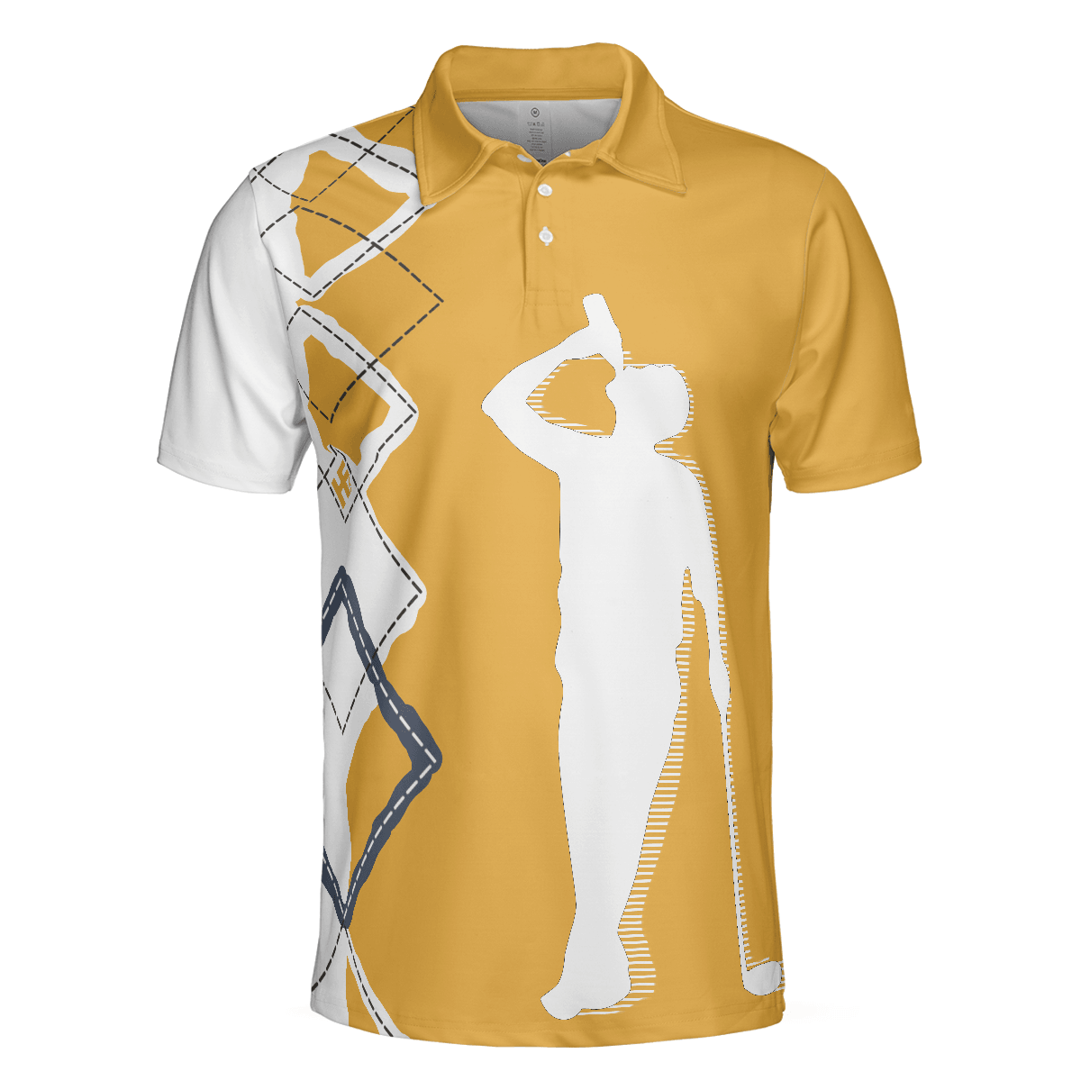 Men Golf Polo Shirt - Beer And Golf Men Polo Shirt, That's Why I'm Here Beer Drinking Polo Shirt - Perfect Polo Shirt For Men, Golfers - Amzanimalsgift