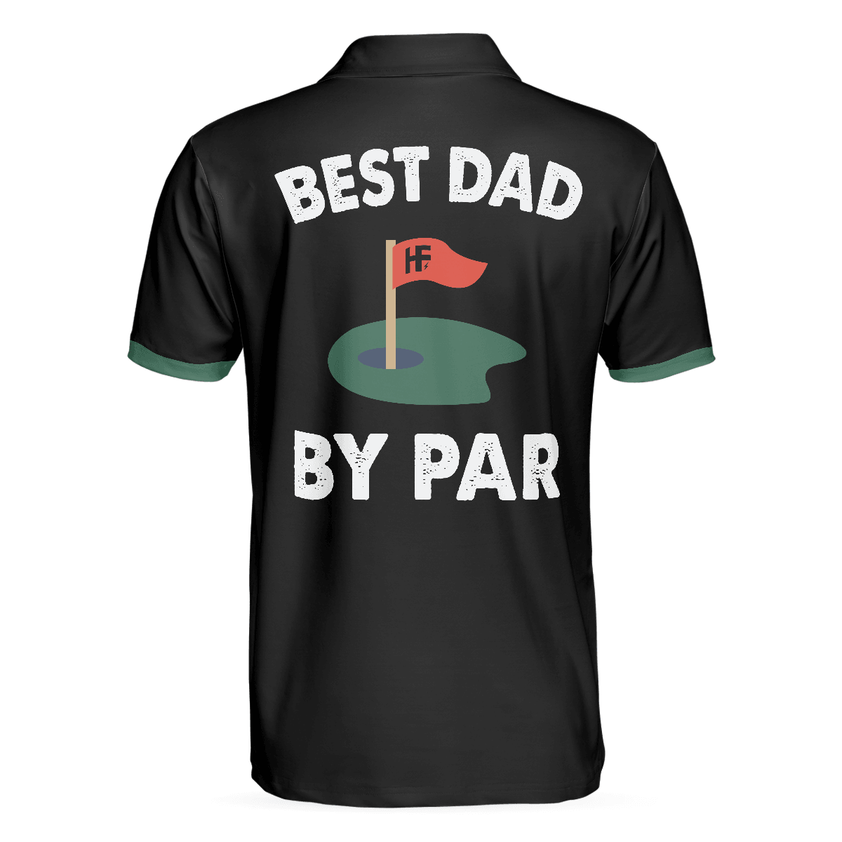 Men Golf Polo Shirt - Best Argyle Pattern Golf Men Polo Shirt, Best Dad By Par Shirt For Male - Perfect Polo Shirt For Men, Golfers - Amzanimalsgift