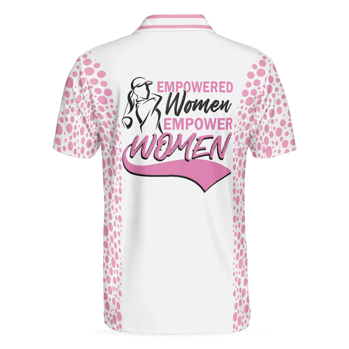Men Golf Polo Shirt - Empowered Women Empower Women Golf Pink Polo Shirt, Polo Shirts For Men, Golfers - Amzanimalsgift