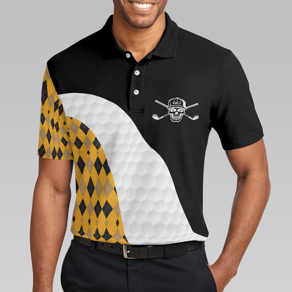 Men Golf Polo Shirt - Funny Golfing Men Polo Shirt, Golfing Without Beer Is Just Walking On The Grass Men Golf Polo Shirt - Perfect Gift For Men, Golfers - Amzanimalsgift