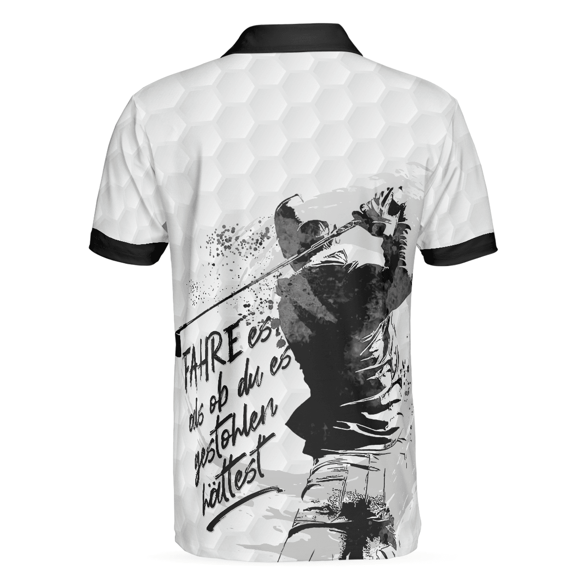 Men Golf Polo Shirt - German Golfing Men Polo Shirt, Fahre Es Als Ob Du Es Gestohlen Hättest Polo Shirt, Best Golf Shirt For Men, Gift For Golfers - Amzanimalsgift