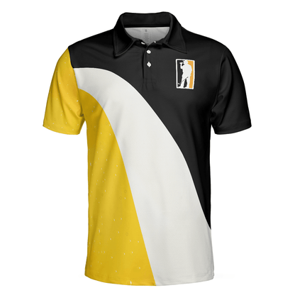 Men Golf Polo Shirt - Golf And Beer That's Why I'm Here, Sporty Polo Shirt For Beer Lovers Golf Men Polo Shirt - Perfect Polo Shirt For Men, Golfers - Amzanimalsgift