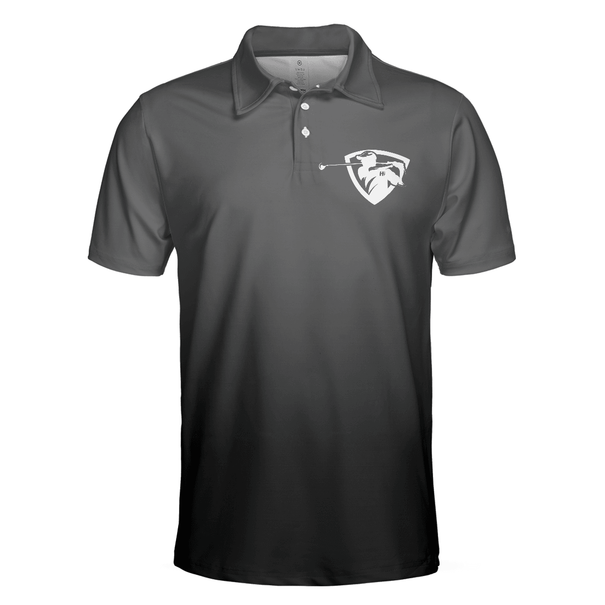 Men Golf Polo Shirt - Golf Black Pimps Polo Shirt For Men, Funny White Men Golfing Polo Shirt - Best Gift For Men, Golf Lovers - Amzanimalsgift