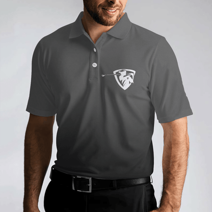 Men Golf Polo Shirt - Golf Black Pimps Polo Shirt For Men, Funny White Men Golfing Polo Shirt - Best Gift For Men, Golf Lovers - Amzanimalsgift
