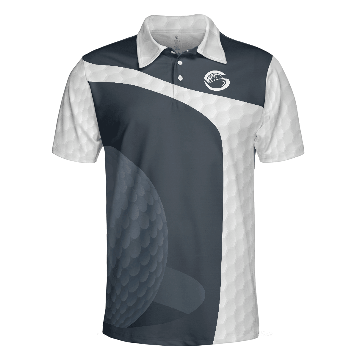 Men Golf Polo Shirt - Golf Crossed Golf Clubs, Golf Polo Shirt - Perfect Polo Shirt For Men, Golfers - Amzanimalsgift