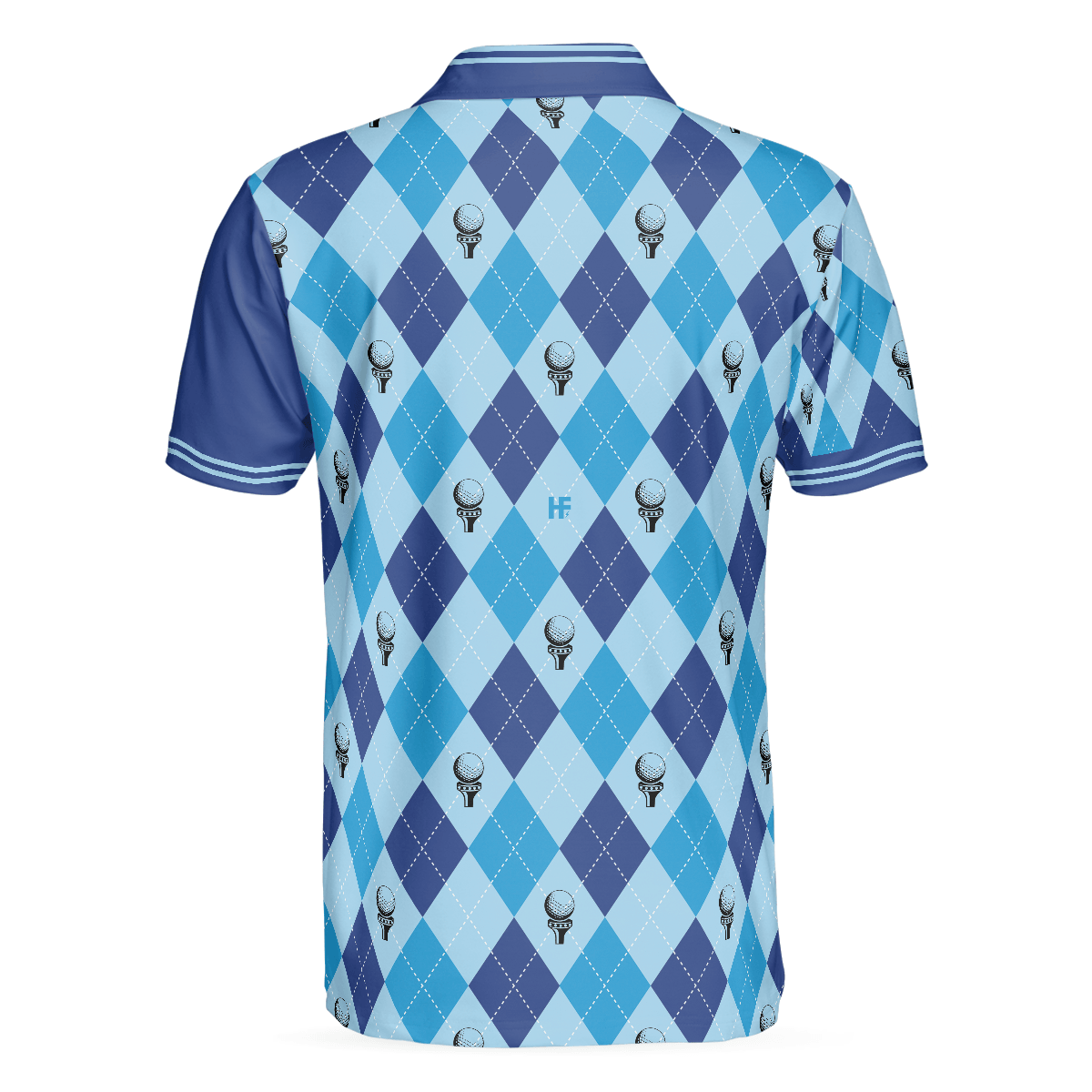 Men Golf Polo Shirt - Golf Men Polo Shirt, I Love It When My Wife Lets Me Go Golfing Men Polo Shirt, Seamless Pattern Husband Golf Shirt For Men - Amzanimalsgift