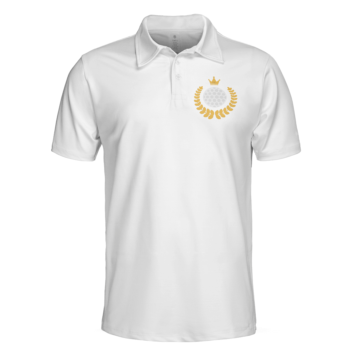 Men Golf Polo Shirt - Golf Swing Life Cycle White Golf Polo Shirt, Best Golf Shirt For Men, Golfers - Amzanimalsgift