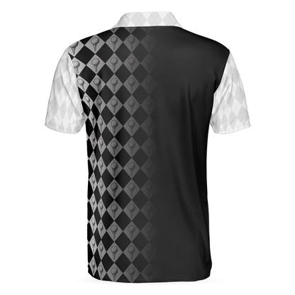 Men Golf Polo Shirt - Golf Weapons Of Grass Destruction Men Polo Shirt, Black And White Golf Shirt For Men, Best Gift For Men, Golfers - Amzanimalsgift