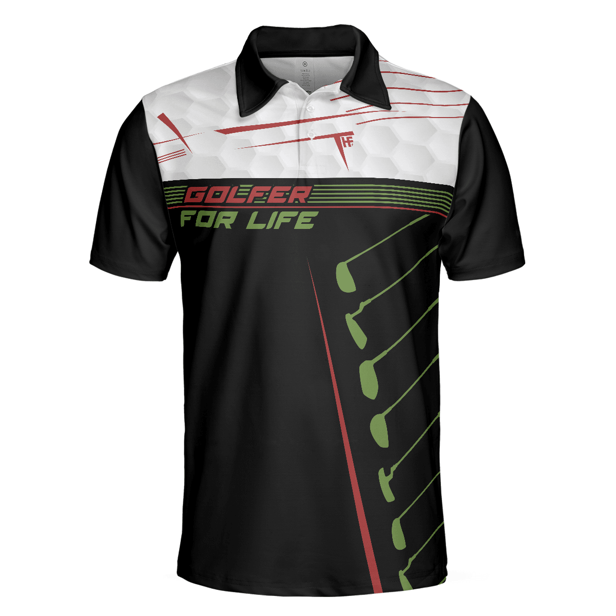 Men Golf Polo Shirt - Golfer For Life Sporty And Elegant Design Golf Men Polo Shirt, Active Golf Shirt Design, Best Gift For Men, Golfers - Amzanimalsgift