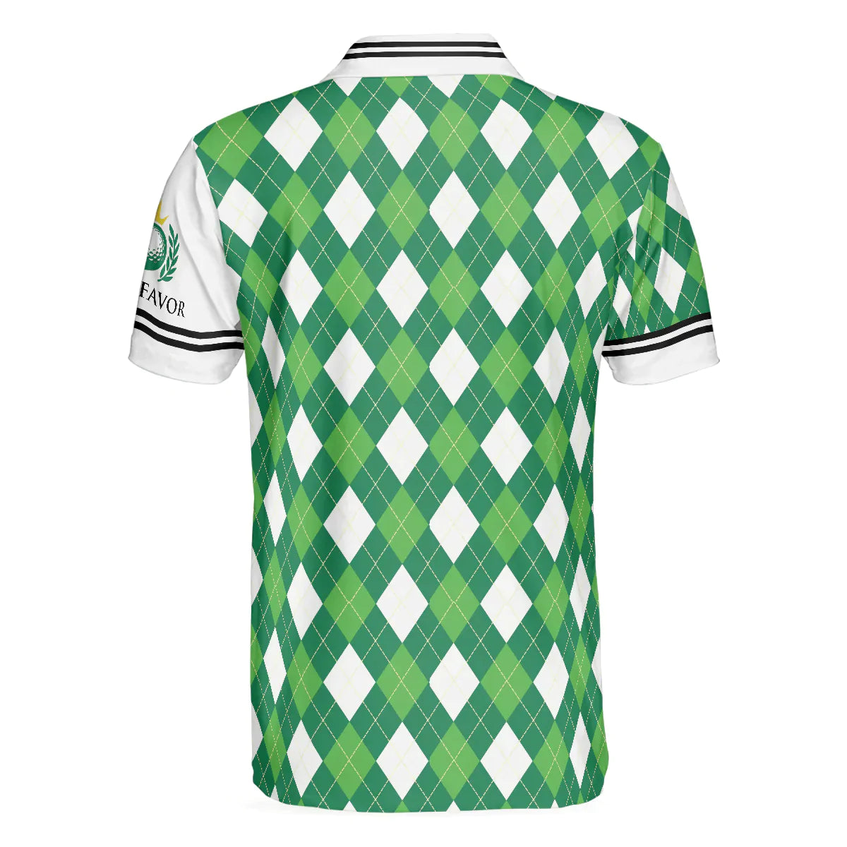 Men Golf Polo Shirt - Green Argyle Pattern Golf Men Polo Shirt, Life Is Full Of Important Choices Shirts For Male, Best Golf Shirts For Hot Weather - Amzanimalsgift