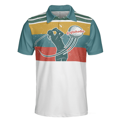 Men Golf Polo Shirt - I Golf Like A Girl Try To Keep Up Polo Shirt, Polo Shirts For Men And Women, Best Gift For Golfer - Amzanimalsgift