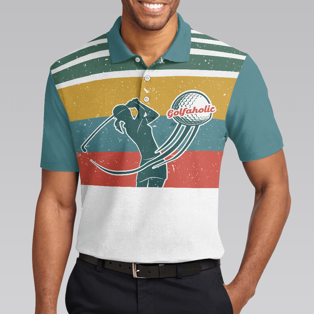 Men Golf Polo Shirt - I Golf Like A Girl Try To Keep Up Polo Shirt, Polo Shirts For Men And Women, Best Gift For Golfer - Amzanimalsgift