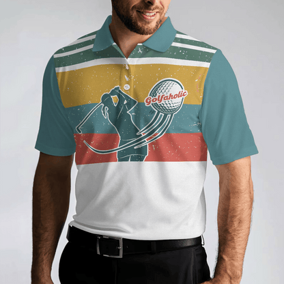 Men Golf Polo Shirt - I Golf Like A Girl Try To Keep Up Polo Shirt, Polo Shirts For Men And Women, Best Gift For Golfer - Amzanimalsgift