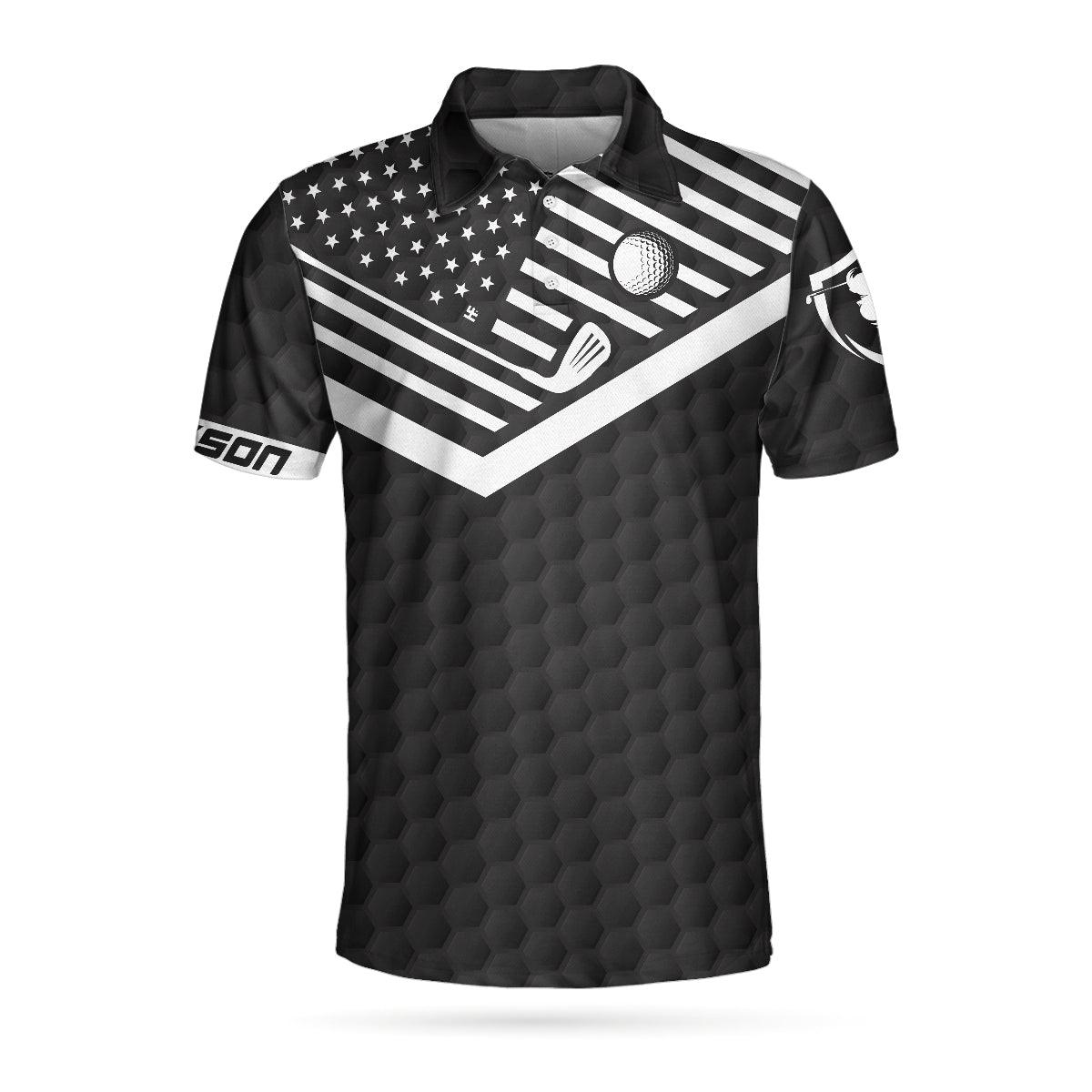 Men Golf Polo Shirt - I Just Need To Go Golfing Custom Polo Shirt, Personalized American Flag Polo Shirt, Cool Golf Shirt For Men, Golf Lover - Amzanimalsgift