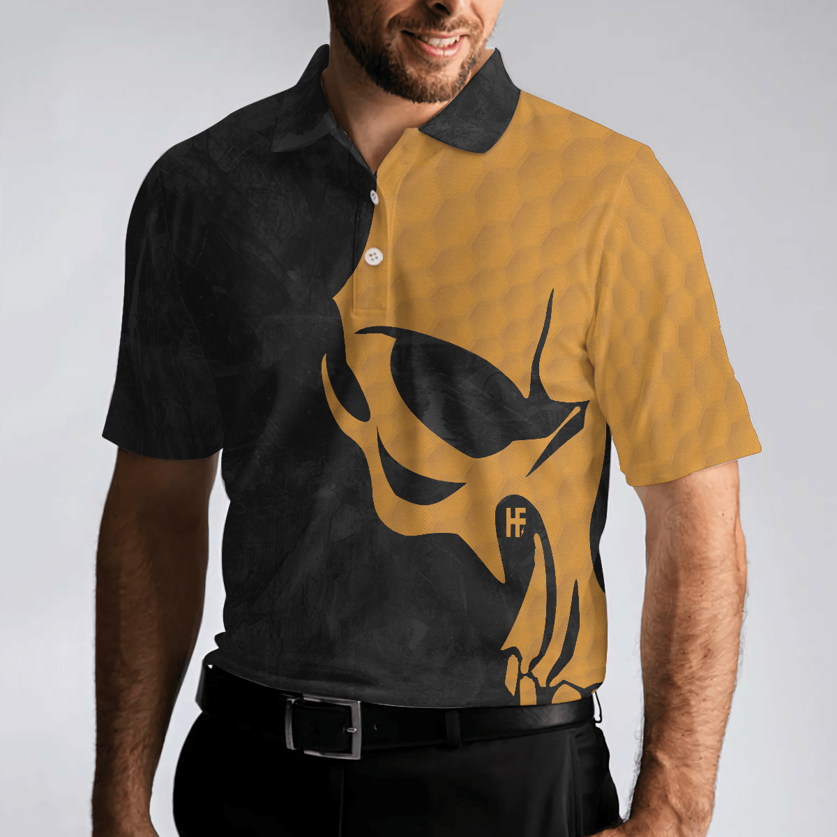 Men Golf Polo Shirt - I Just Want To Play Golf And Ignore All Of My Old Man Problems Golf Polo Shirt, Golfing Shirt With Sayings For Men, Golfers - Amzanimalsgift