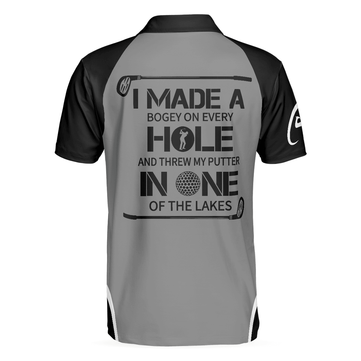 Men Golf Polo Shirt - I Made A Bogey On Every Hole Funny Golf Polo Shirt, Simple Golf Shirt Design With Sayings - Perfect Polo Shirt For Men, Golfers - Amzanimalsgift