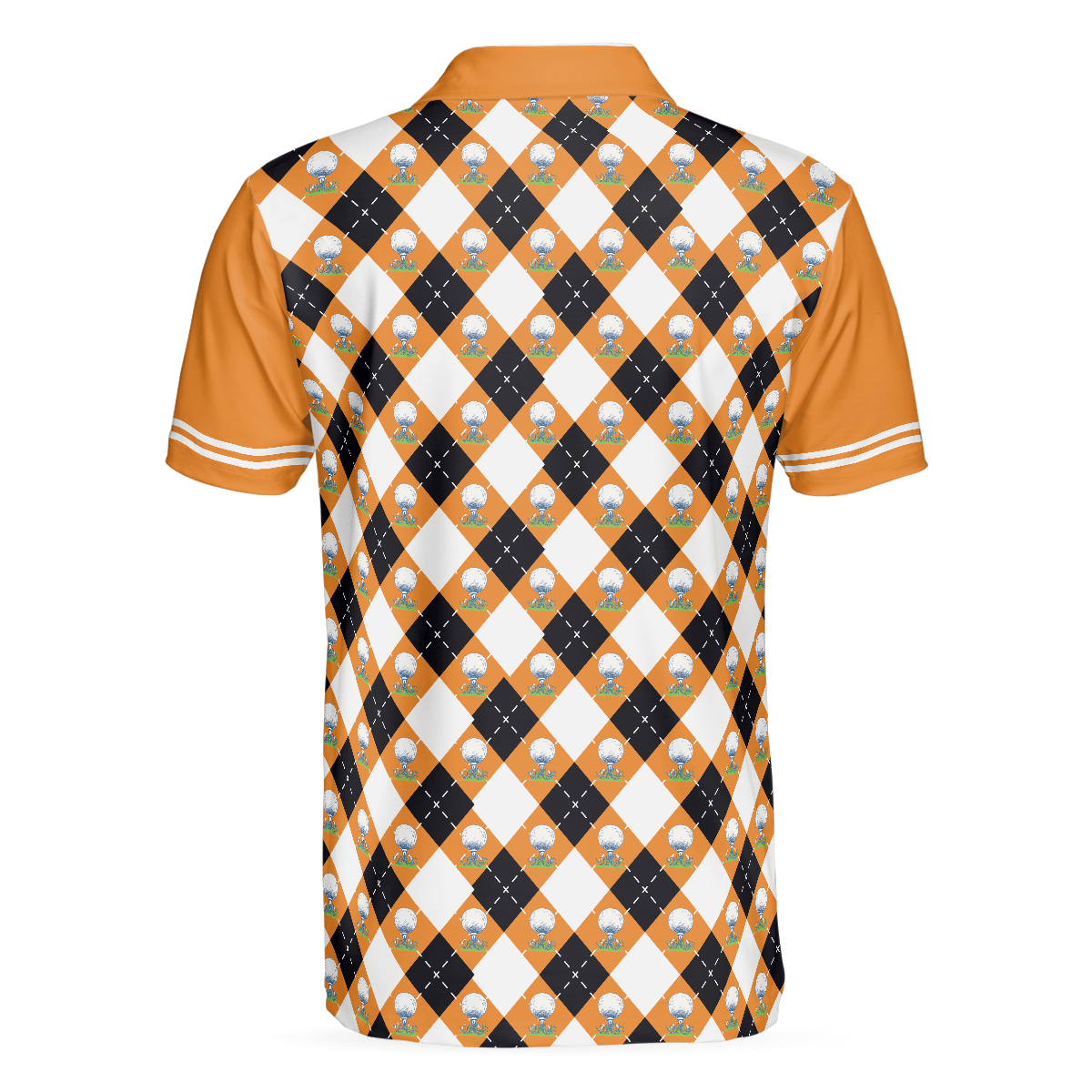 Men Golf Polo Shirt - I Need My Daily Dose Of Iron Remastered Polo Shirt, Argyle Pattern Polo Shirt, Best Golf Shirt For Men, Golfers - Amzanimalsgift