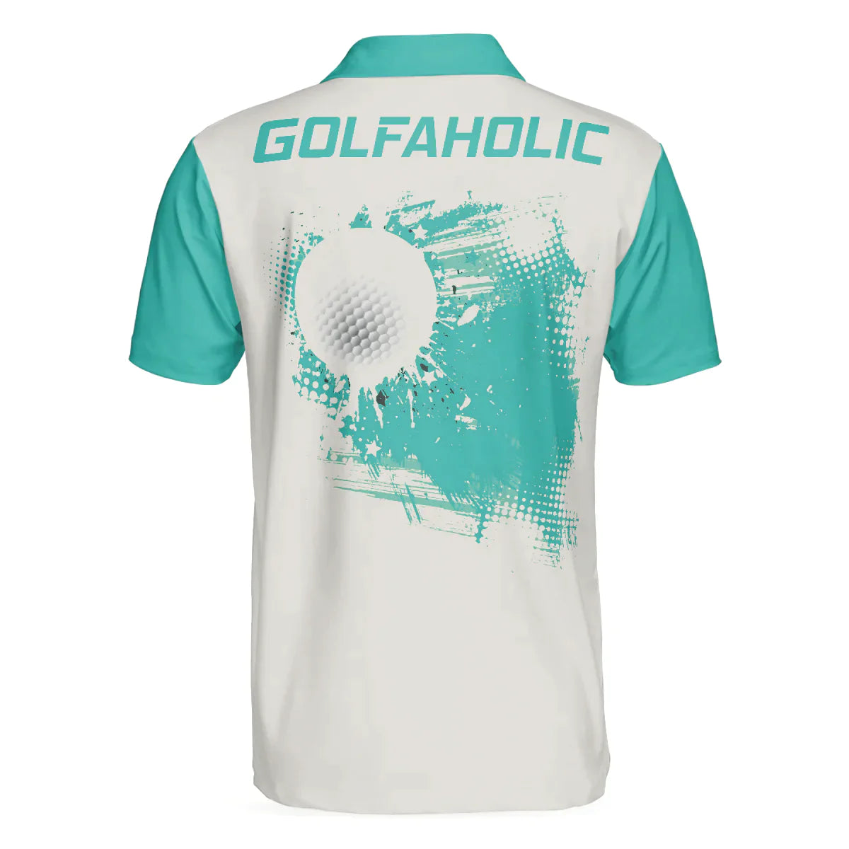 Men Golf Polo Shirt - Life Is Full Of Important Choices, Cyan Argyle Pattern Men Golf Polo Shirt - Perfect Polo Shirt For Men, Golfers - Amzanimalsgift