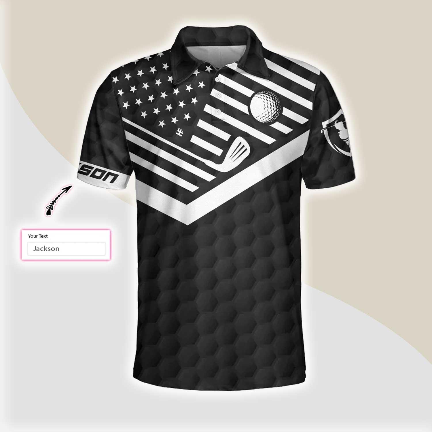 Men Golf Polo Shirt - Life Is Short Swing Hard Men Golf Polo Shirt - Perfect Polo Shirt For Men, Golfers - Amzanimalsgift